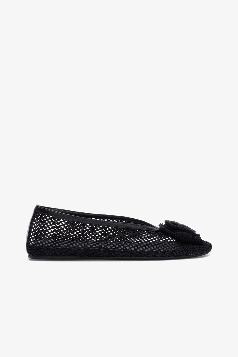 Jenny Ballerina in Black Mesh