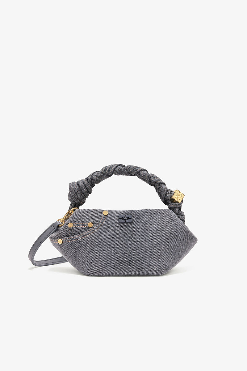 Washed Grey Mini Bou Bag