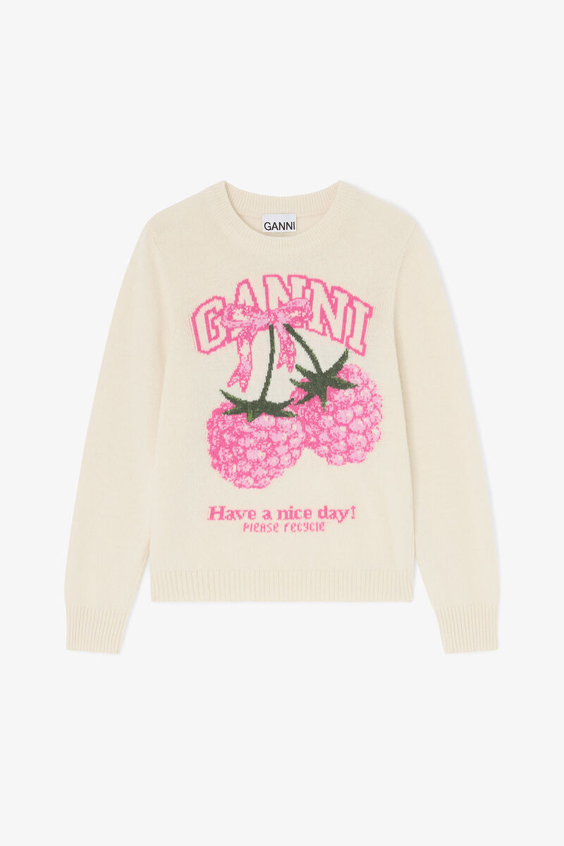 Sweater in Graphic Wool