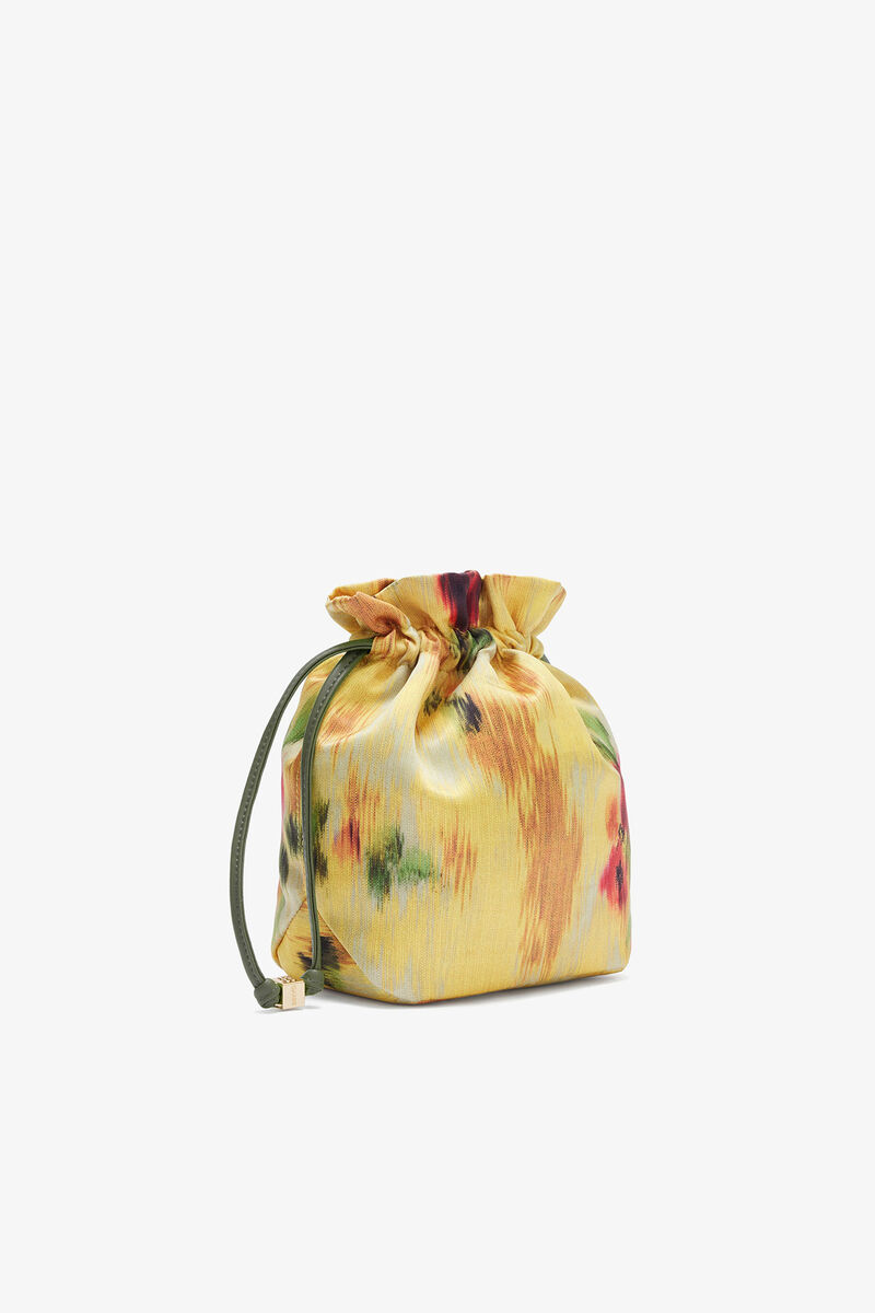 Pouch in Printed Taffeta