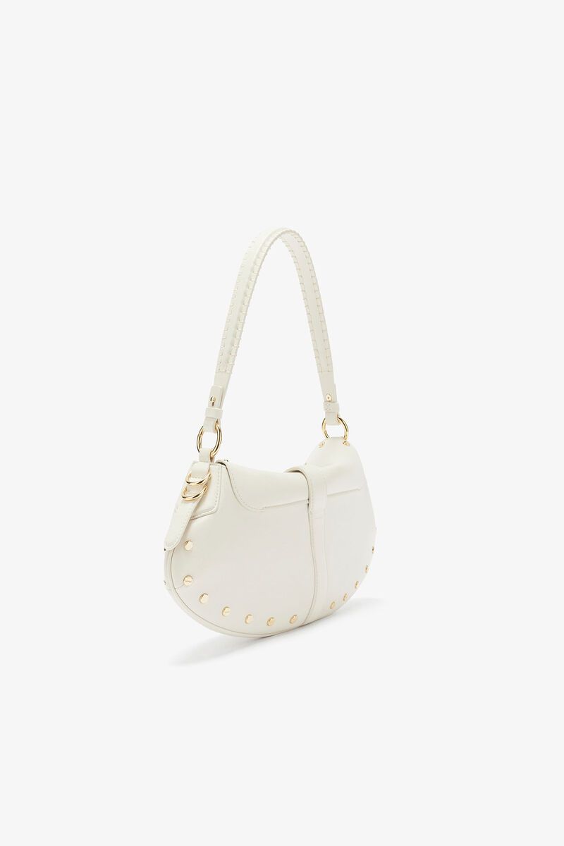 B-Kat Bag Studs in White