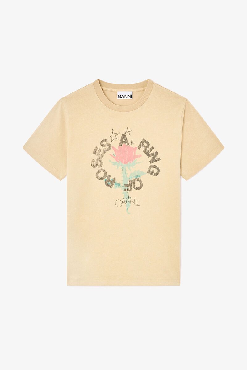 T-shirt with Rose