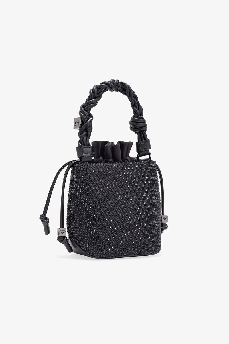 Black Mini Bou Bucket Bag