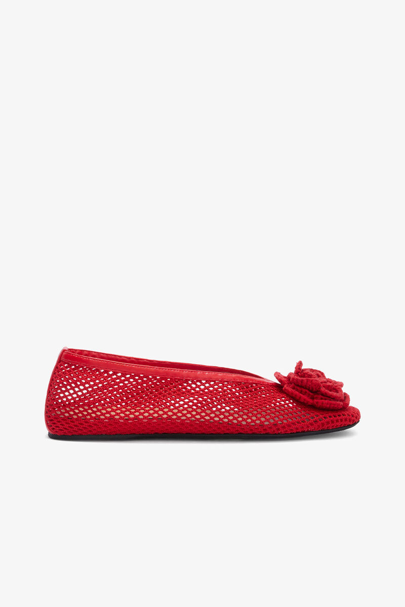 Jenny Ballerina in Red Mesh