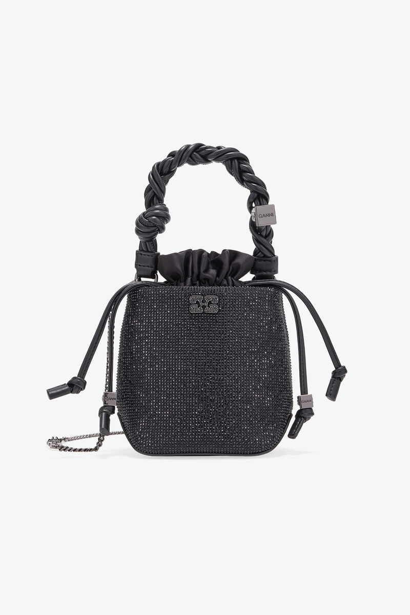 Black Mini Bou Bucket Bag
