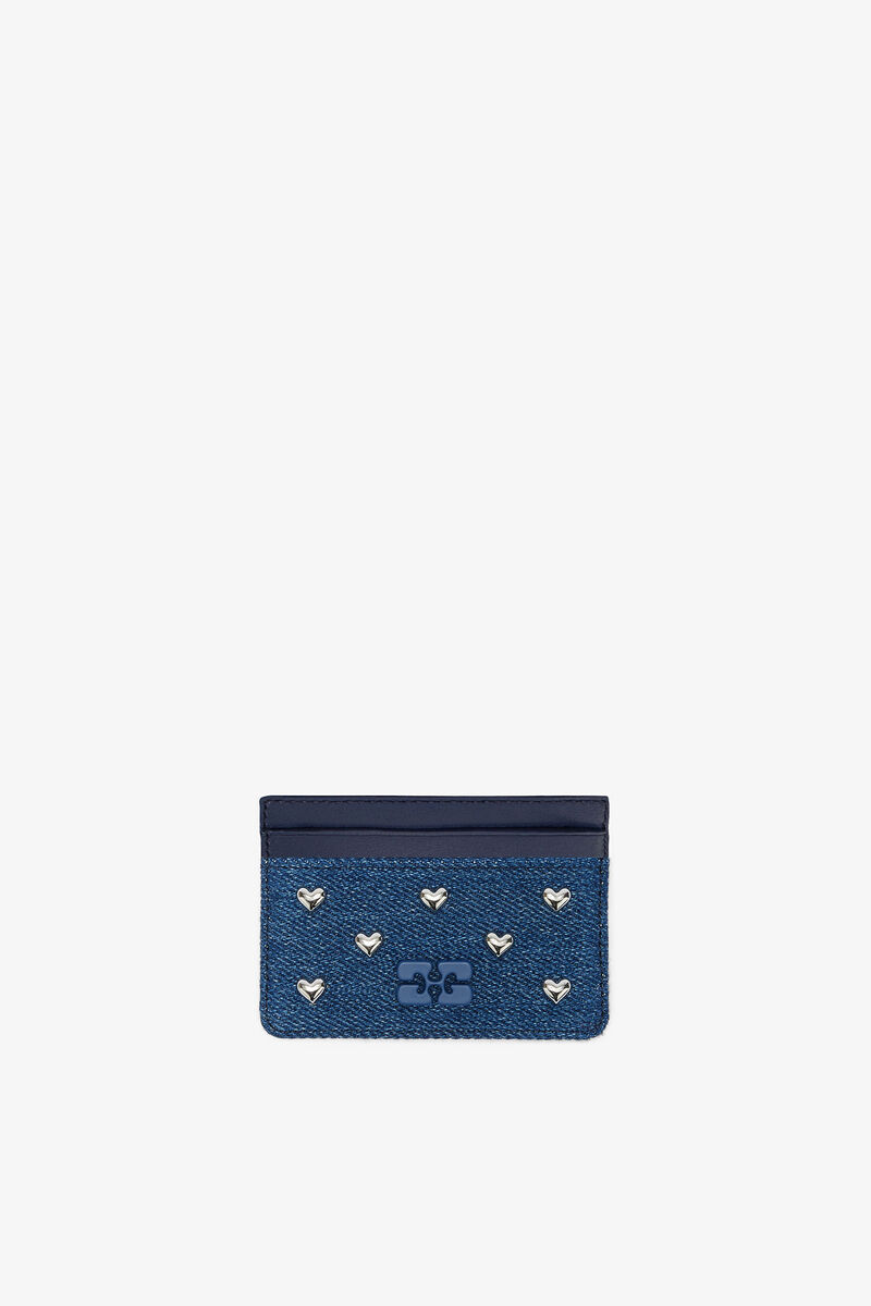 Bou Card Holder in Denim