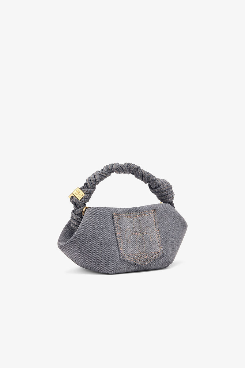 Washed Grey Mini Bou Bag