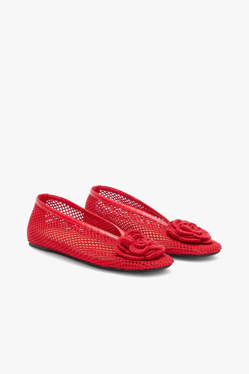 Jenny Ballerina in Red Mesh